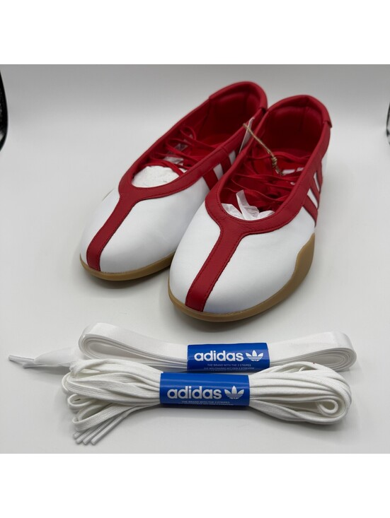adidas Shoes - adidas Originals Taekwondo Mei Ballet White Red Women Size 10 JQ0960 NEW